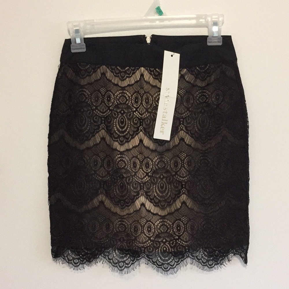 StyleStalker Lace Skirt